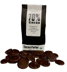 70% Dark Chocolate Discs