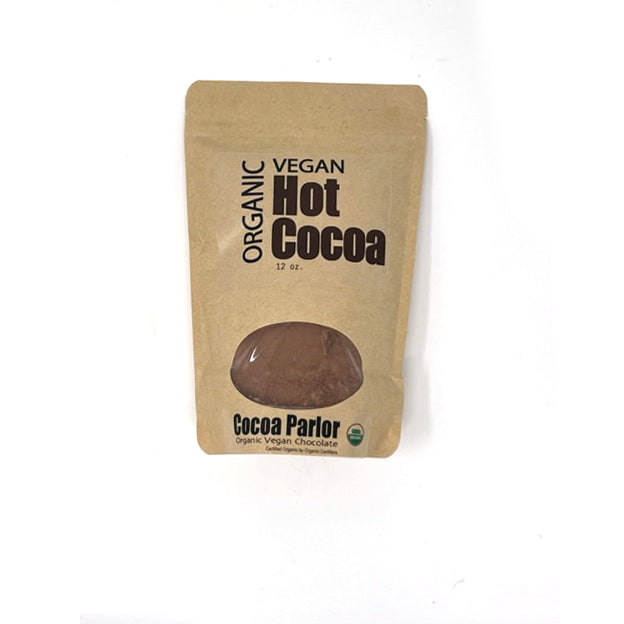 Hot Chocolate Mix - VEGAN ORGANIC Dutched Cocoa 12 oz